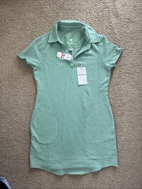 Tommy Bahama Mint Green Polo Mini Dress
